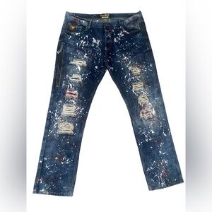 Caliber Men’s Paint Stained Jeans size 38x32